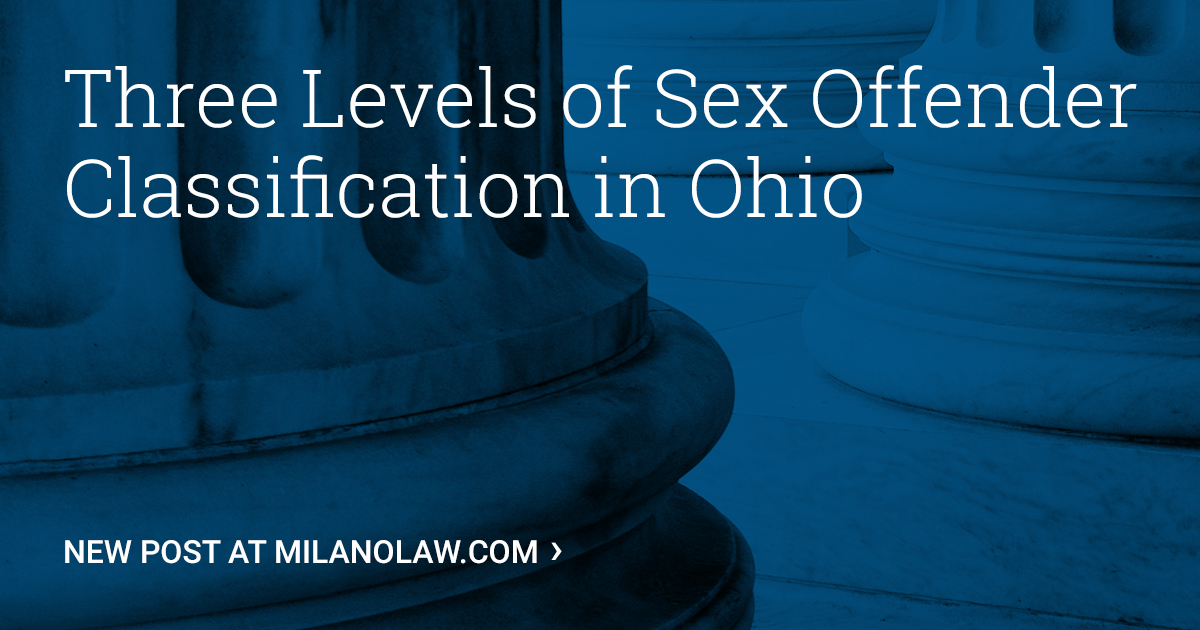 Ohio laws on sexual predator
